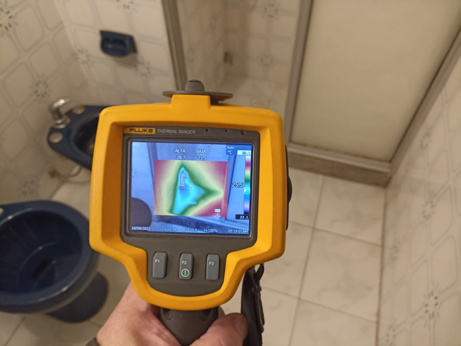 Detección de perdidas de agua Pocitos